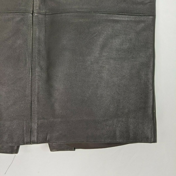 Lafayette 148 NY Brown Skirt Size 2 Straight Penci - Picture 3 of 8